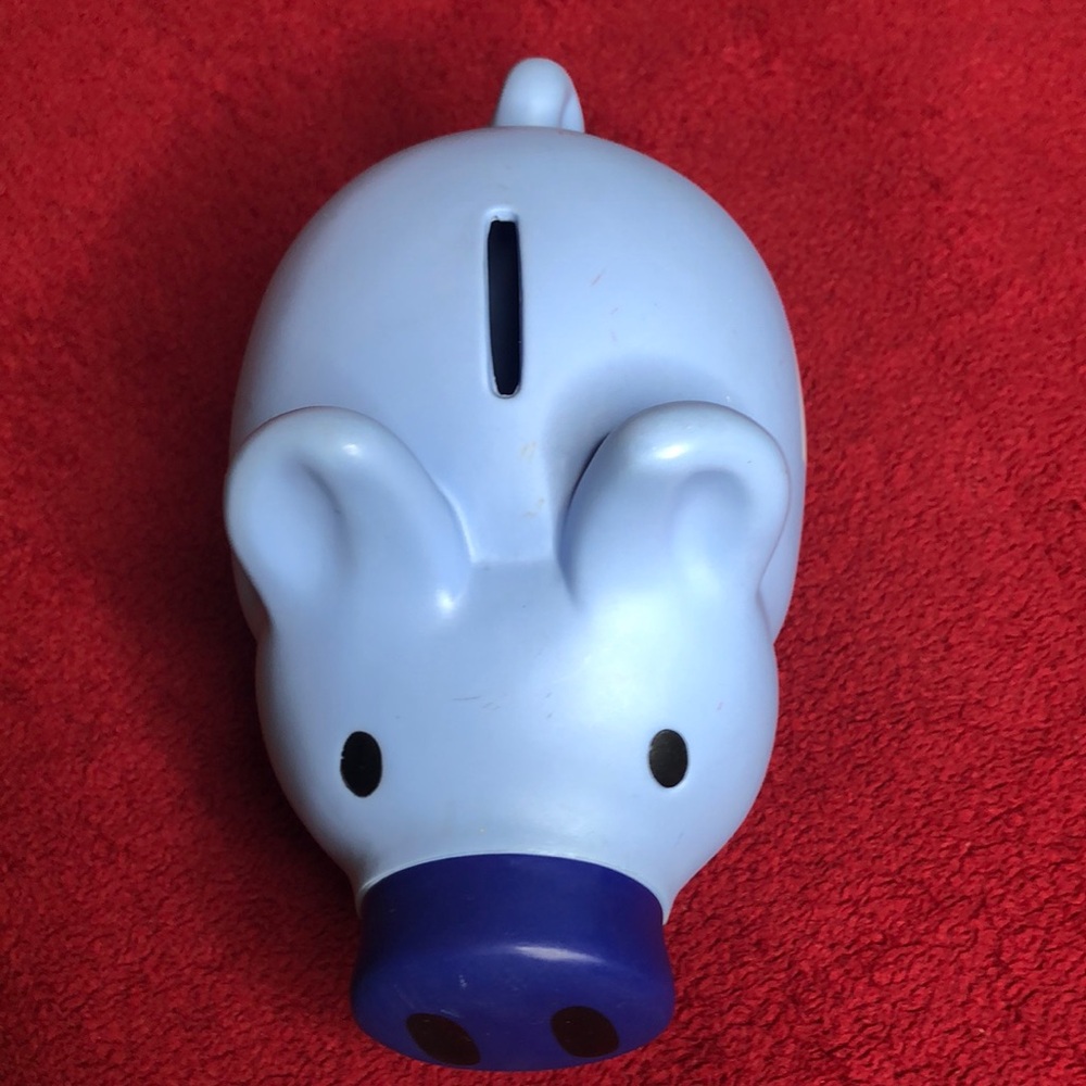UPS piggy bank - blue